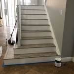 Repainted white semi gloss