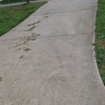 Before driveway