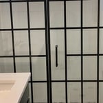 New (glass shower door)