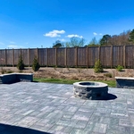 Paver Patio, Fire-Pit, Sitting Walls, and Grill Area