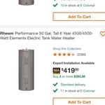 Hot Water Heater Replace