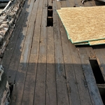 Old roof - before the process started