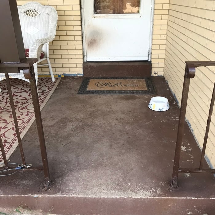 Garage door replacement & paint