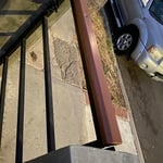 Staircase and Garden Door Staining and varnishing.