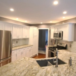 Cabinet Refacing, Countertop & Backsplash