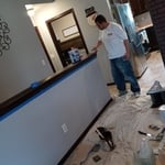 freshen up the hand rail