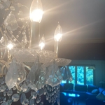 Cleaned chandelier