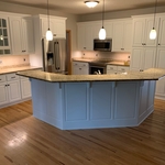 Kitchen Island Refinish