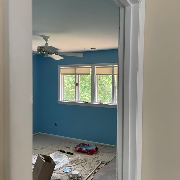 Living room, bedroom