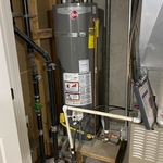 Before Water Heater Upgrade Install