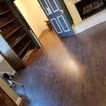 Flooring and paint in remodel