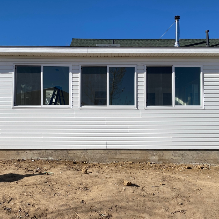Sunroom addition.