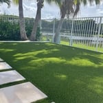 Pavers and artificial turf