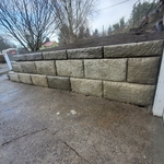 Retaining Wall installation