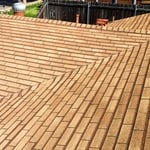 New shingle installation