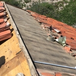 New roof in progress