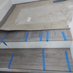 Flooring before and after