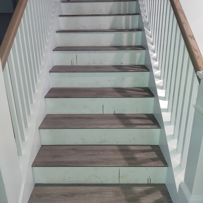 Flooring before and after