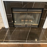 Fireplace, Wall and Floor