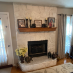 This was the original fireplace