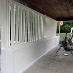 Outside wall of Car Porch