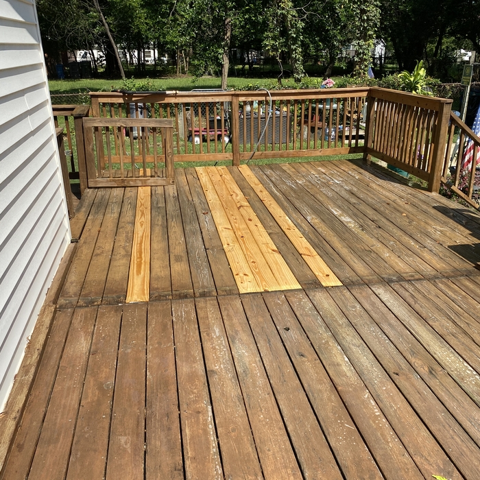 Deck restoration