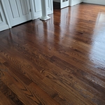 Refinishing wood floor