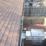 Gutters cleaned and sealed