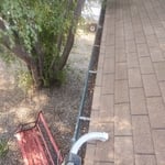 Gutters cleaned and sealed