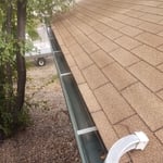 Gutters cleaned and sealed