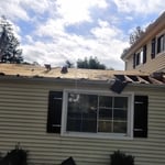 rip off old roof shingles