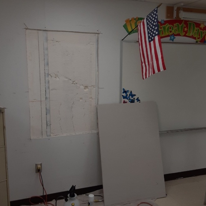 Remove and Remediation of Wall with Mold