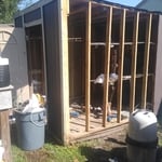 Demolish and remove shade