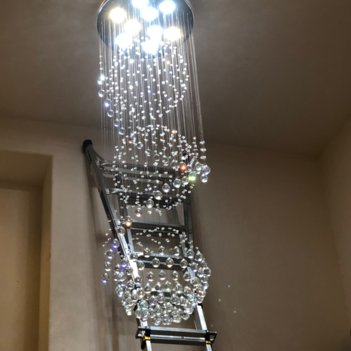 Chandelier Installation