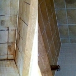 Basement guest shower