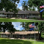 Front of the house.