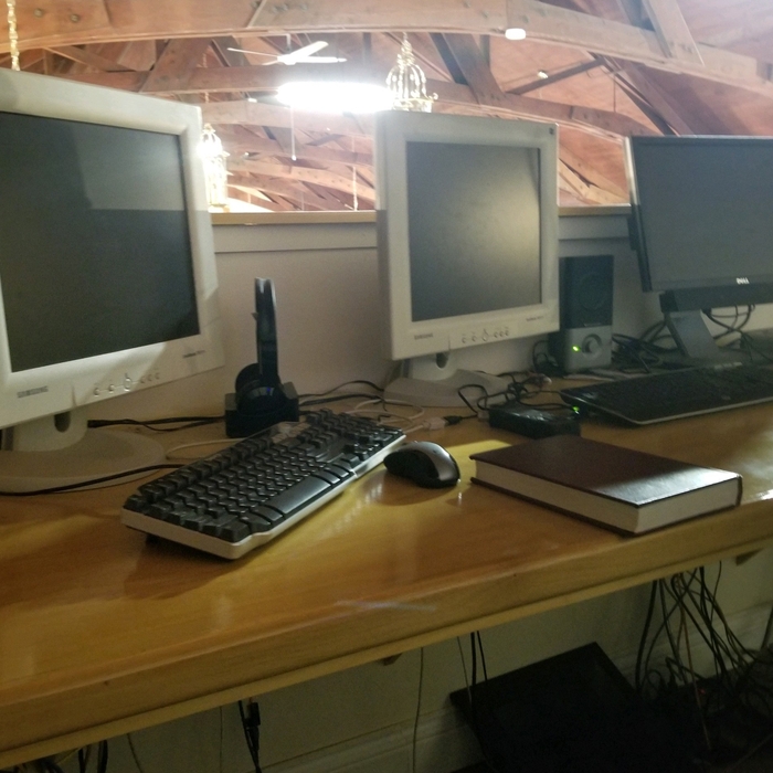 The old command station the church used before our upgrade