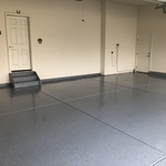Garage epoxy flooring