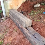 Small retaining wall