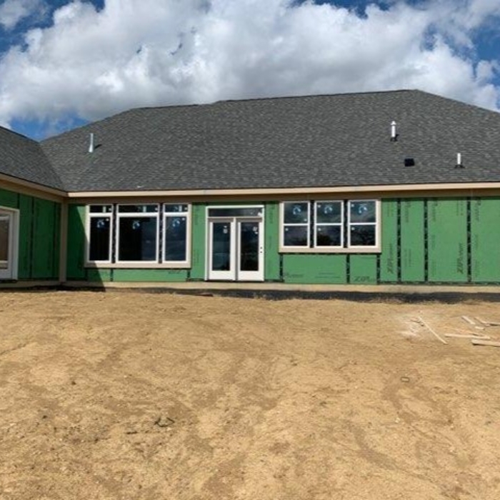 New building painting