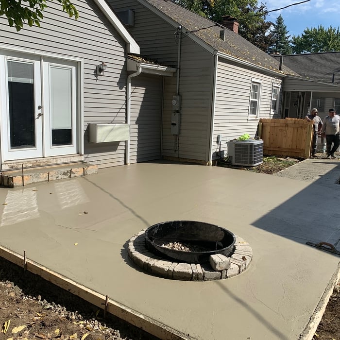 Patio with Walkway