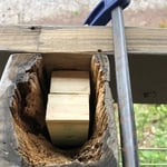 Handrail repair - Deck