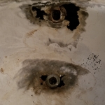 Repairs close up