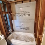 Starting preparation for tile