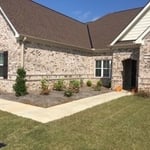 Front of home-Before