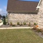 Side View of Front of Home-Before
