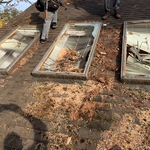 Damaged skylights