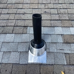 New vent pipe