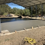 30’x35’ shop pad