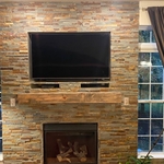 55-Inch Over Fireplace
